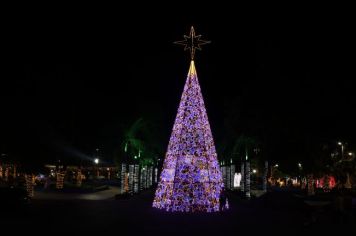 Foto - Natal de Luz - Acionamento das luzes de Natal