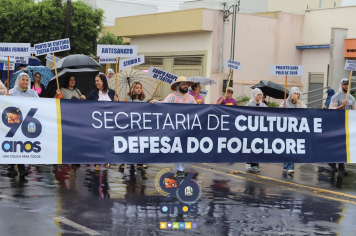 Foto - Desfile 96 anos de Tupã