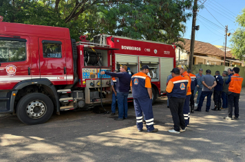 Defesa Civil finaliza treinamento de combate a incêndios