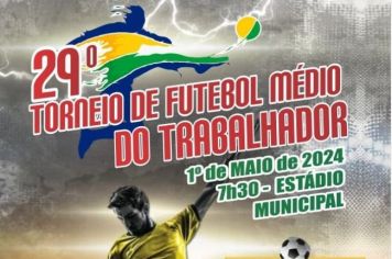 Torneio do Trabalhador terá 26 equipes participantes