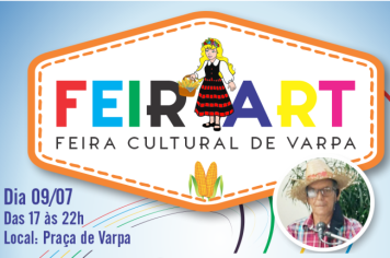 Varpa recebe mais uma edição da FeirArt neste sábado