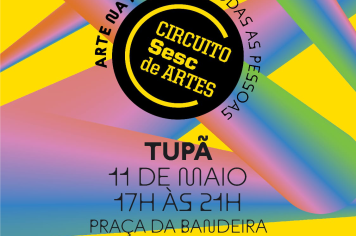 Circuito Sesc de Artes leva programação diversificada à Praça da Bandeira