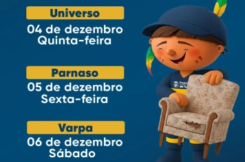 Prefeitura recolhe móveis inservíveis nos distritos