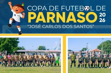 Dois jogos marcam a abertura da Copa de Futebol de Parnaso