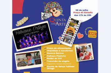 Escola de Dança Fabiane Ortega se apresenta no Quinta dessa semana