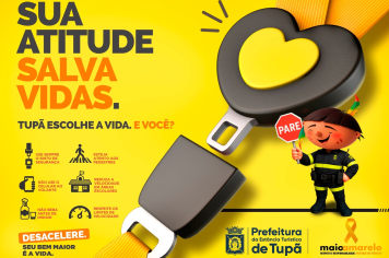 Trânsito com consciência e cordialidade é tônica da campanha ‘Maio Amarelo’