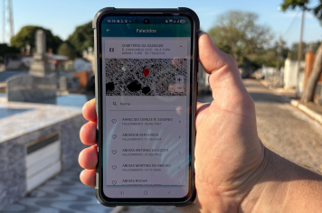 CemiCloud indica localização de túmulos nos cemitérios de Tupã