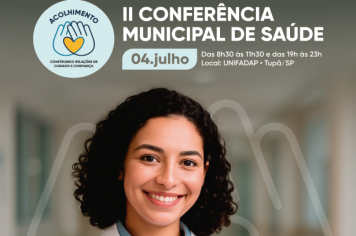 Conferência Municipal de Saúde acontece nesta sexta