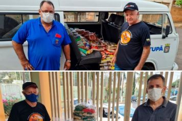 Força do Bem doa meia tonelada de alimentos a instituições para idosos