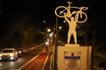 Tupã inaugura primeira ciclofaixa e uma nova pista de caminhada