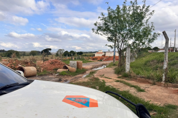 Prefeitura atua na contenção de erosão na Rua Gentil Morábito