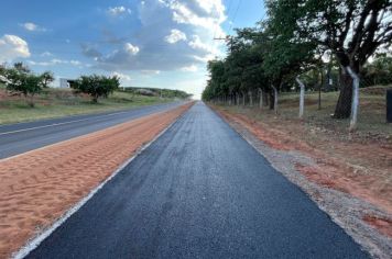 Ciclovia da vicinal Tupã/Arco-Íris recebe pavimentação