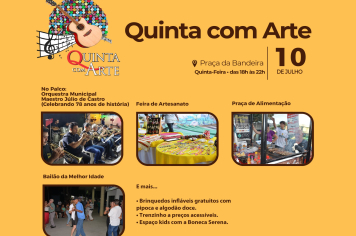 Quinta com Arte celebra 78 anos de fundação da Orquestra “Maestro Júlio de Castro”