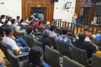 Mais de 70 produtores de várias cidades da região participam de encontro sobre saúde animal