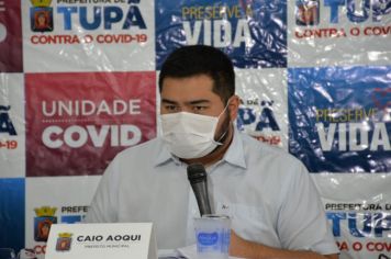 Prefeito Caio se licencia da prefeitura por 10 dias para tratar de edema muscular