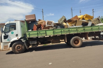 Meio Ambiente realiza mutirão para coleta de materiais inservíveis