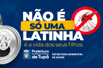 Combater o mosquito é responsabilidade de todos