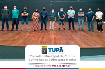 Conselho Municipal de Cultura define novas ações para o setor