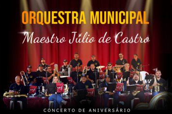 Concerto de aniversário da Orquestra Municipal é nesta sexta-feira
