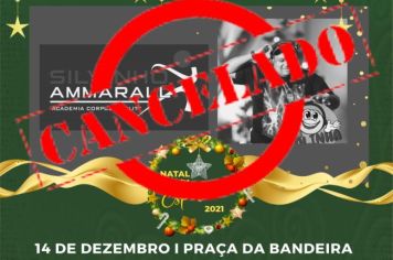 Apresentações do Natal da Esperança são canceladas devido ao mau tempo