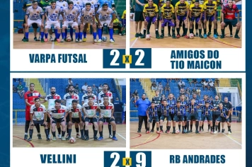 RB Andrades goleia Vellini na Copa Tupã de Futsal