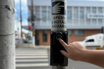 Semáforos do centro contam com dispositivo extra de segurança