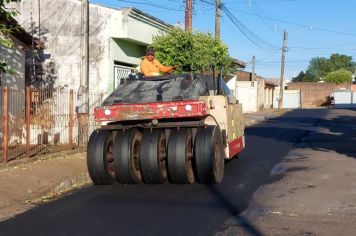Prefeitura regulariza quase 5 mil m² de asfalto na Vila Nova I