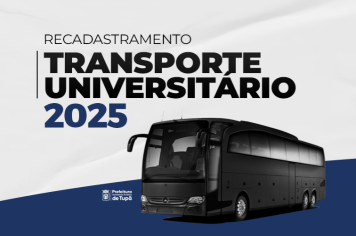 Estudantes universitários que utilizam transporte precisam fazer recadastramento