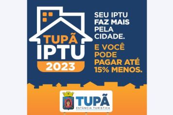 Cidadão pode ter desconto de 15% no pagamento integral do IPTU