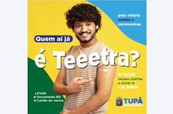 Tupã continua vacinando para enfrentamento ao coronavírus