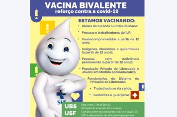 Todos os grupos prioritários podem receber dose bivalente da covid-19 a partir de quinta-feira, 23/4