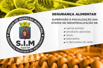 SIM agrega valor à produção e garante segurança alimentar do consumidor 