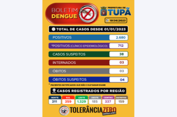 Boletim Dengue 