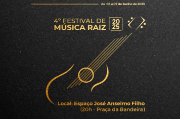 Festival de Música Raiz acontece em junho