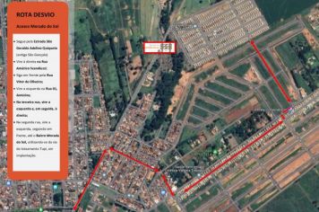 Via de acesso ao Morada do Sol e Bairro São Gonçalo está interditada