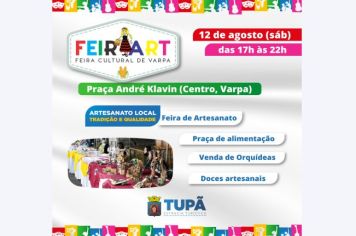 Sábado, 12 de agosto, Varpa recebe mais uma edição do FeirArt