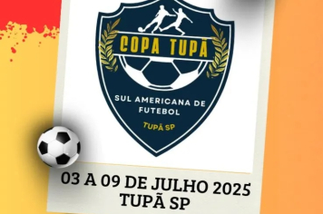 Copa Tupã Sul Americana de Futebol começa nesta quinta e mobiliza equipes do Brasil e do exterior