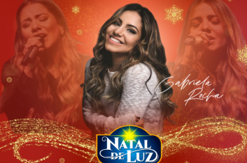 Gabriela Rocha faz show no Natal de Luz de Tupã