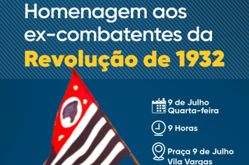 Solenidade presta homenagem a ex-combatentes de 32