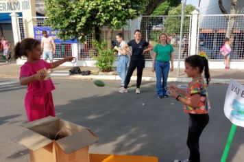 Alunos da Iori aprendem brincadeiras tradicionais em evento com os pais