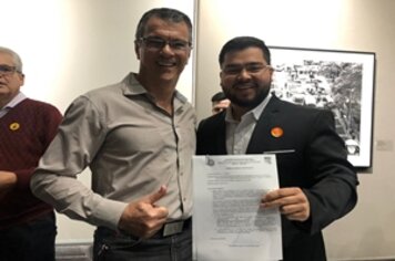 Prefeitura firma convênio para implantação de fossas sépticas biodigestoras