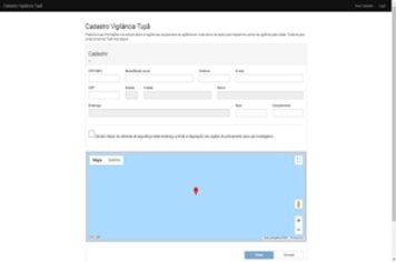 Prefeitura tem sistema de cadastro de câmeras de vigilância