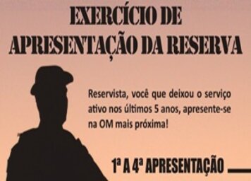 Junta Militar reforça o comunicado de convocação para reservistas