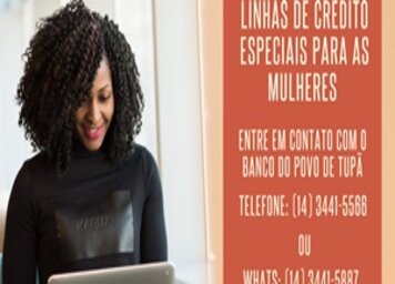Banco do Povo oferece linhas de crédito especiais para mulheres