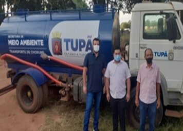 Tupã tem novo tanque para transporte de chorume à Estação de Tratamento