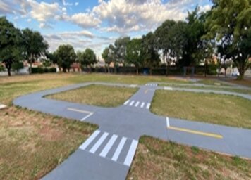 Obras na praça Amélio Muccio Mazzei seguem avançando