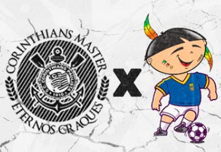 Craques de várias gerações do Corinthians se apresentam em partida beneficente