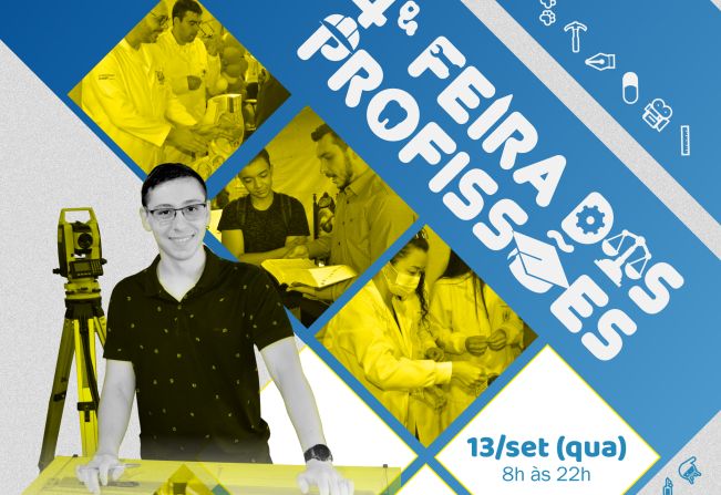 4ª Feira das Profissões acontece dia 13 e vai reunir 10 instituições 