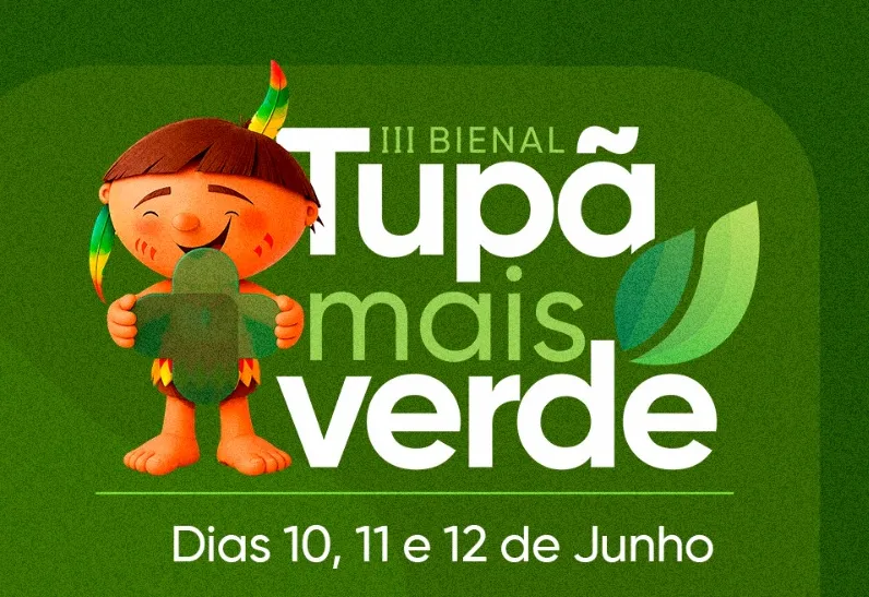 III Bienal Tupã Mais Verde promove três dias de conscientização ambiental na Praça da Bandeira