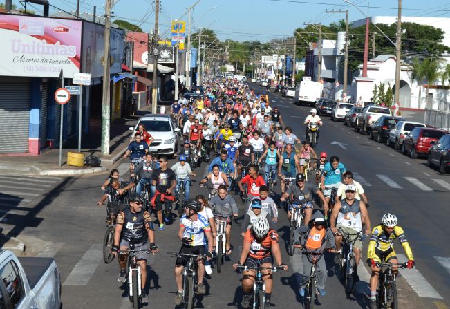 Passeio Ciclístico mantém tradição e celebra Dia do Padroeiro